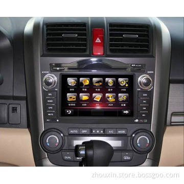 dvd de navegacao GPS Bluetooth ISDB-T dvbt estereo de radio de TV para HONDA CR-V
